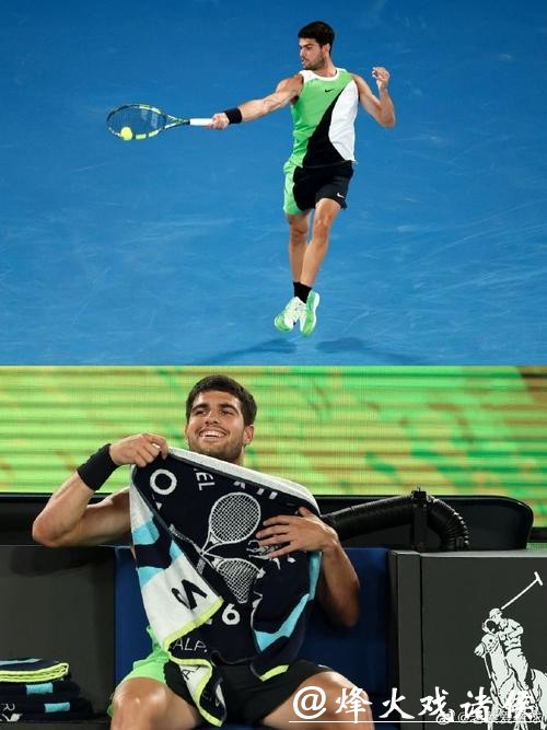 险胜兹维列夫 阿尔卡拉斯生涯首进澳网男单决赛 险胜兹维列夫 阿尔卡拉斯生涯首进澳网男单决赛